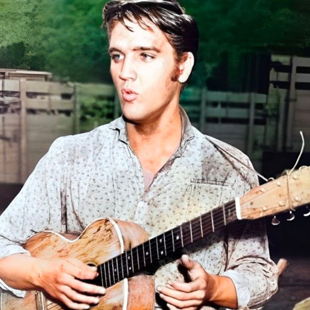 Elvis’s first number-one single – “Heartbreak Hotel”